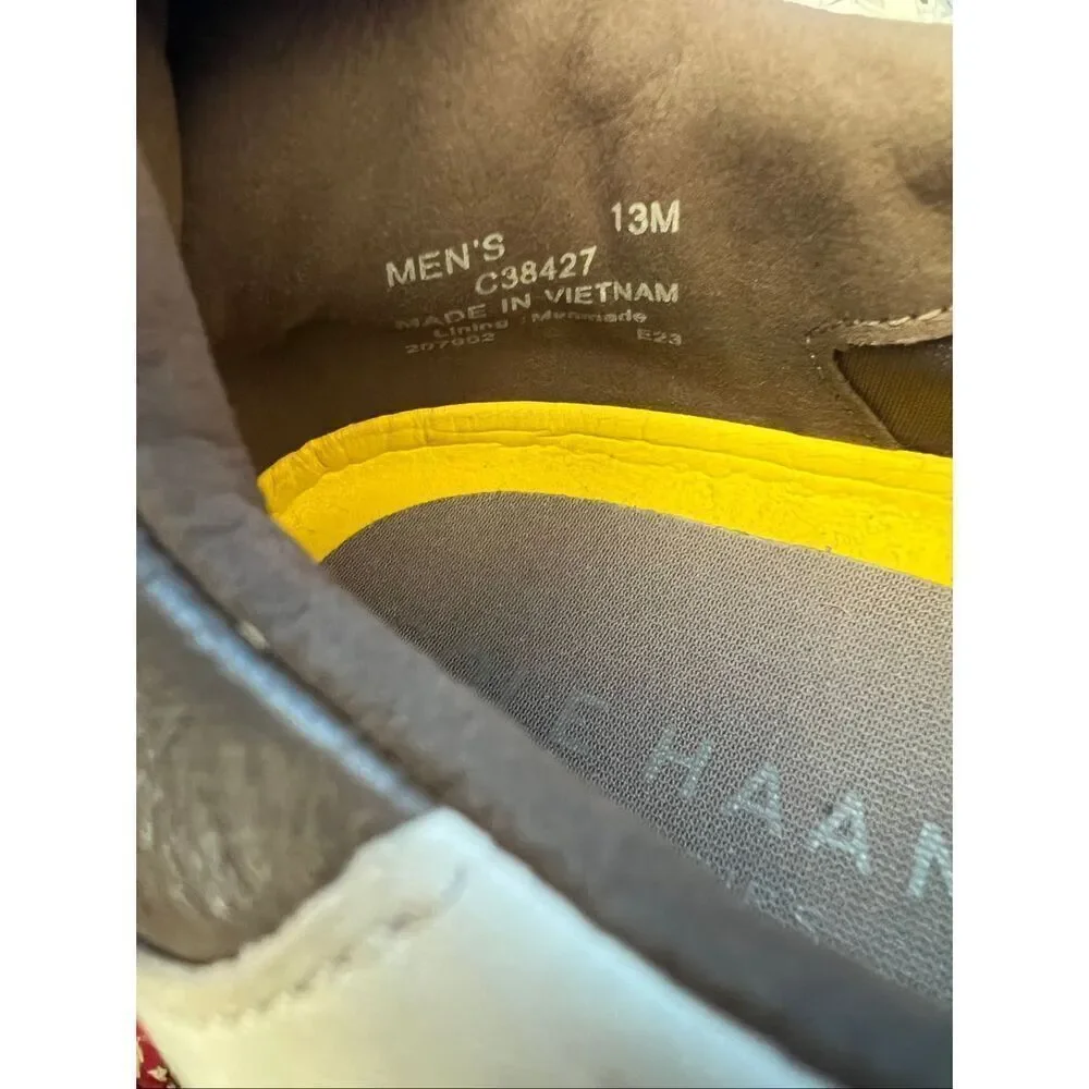 COLE HAAN Crosscourt Premier Men's Size US 13  M Silver Lining/Truffle new